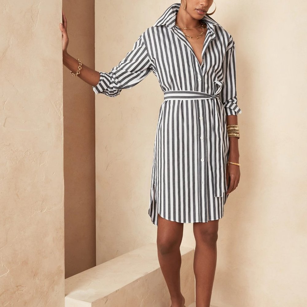 Banana Republic Poplin Shirtdress